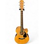 Used Fender GC140SCE Grand Concert Natural Acoustic Electric Guitar Natural