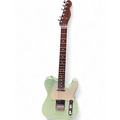 Used Fender GCFSR TELECASTER Surf Green Solid Body Electric Guitar