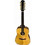Used Fender GD47S12 Natural 12 String Acoustic Guitar Natural