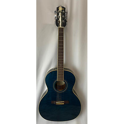 Fender Used Fender GDO300TBL Trans Blue Acoustic Guitar