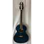 Used Fender Used Fender GDO300TBL Trans Blue Acoustic Guitar Trans Blue