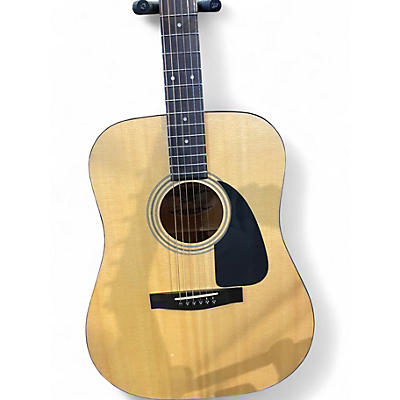 Used Fender GEMINI II Natural Acoustic Guitar