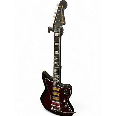 Used Fender GOLD FOIL JAZZASTER Dark Cherry Burst Solid Body Electric Guitar