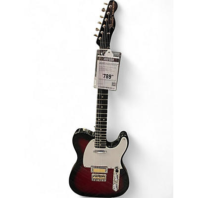 Used Fender GOLD FOIL TELECASTER Candy Red Burst Solid Body Electric Guitar