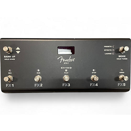 Used Fender GTX7 Footswitch