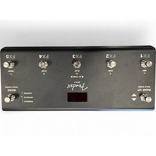 Used Fender GTX7 Pedal