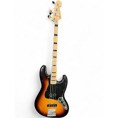 Used Fender Geddy Lee Signature Jazz Bass 3 Tone Sunburst Electric Bass Guitar