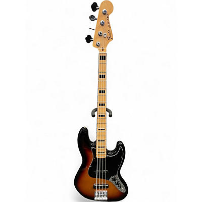 Used Fender Geddy Lee Signature Jazz Bass 3 Tone Sunburst Electric Bass Guitar
