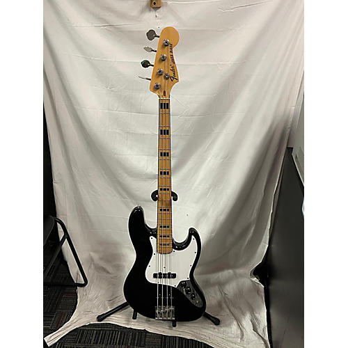 Fender Used Fender Geddy Lee Signature Jazz Bass Black Electric Bass Guitar Black