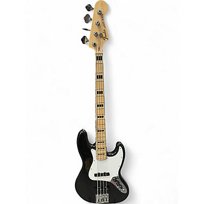 Used Fender Geddy Lee Signature Jazz Bass Black Electric Bass Guitar