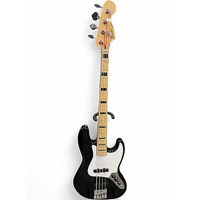 Used Fender Geddy Lee Signature Jazz Bass Black Electric Bass Guitar