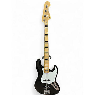 Used Fender Geddy Lee Signature Jazz Bass Black Electric Bass Guitar