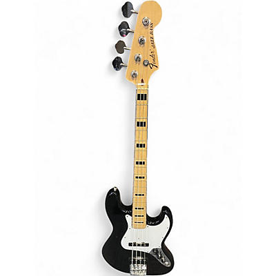 Used Fender Geddy Lee Signature Jazz Bass Black Electric Bass Guitar