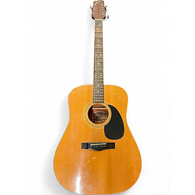 Used Fender Gemini II Natural Acoustic Guitar