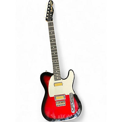 Used Fender Gold Foil Telecaster Black Cherry Solid Body Electric Guitar