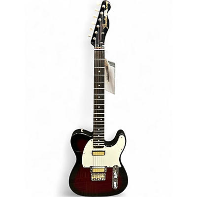 Used Fender Gold Foil Telecaster  Candy Apple Red Solid Body Electric Guitar