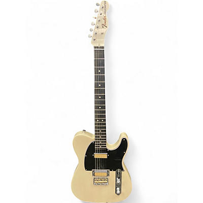 Used Fender Gold Foil Telecaster White Blonde Solid Body Electric Guitar