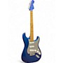 Used Fender H.E.R. Stratocaster Blue Marlin Solid Body Electric Guitar Blue Marlin
