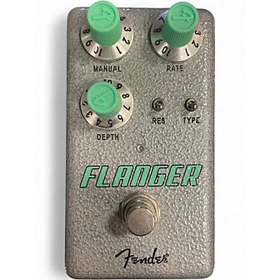 Used Fender HAMMERTONE FLANGER Effect Pedal