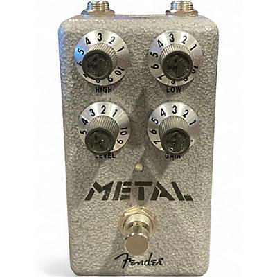 Used Fender HAMMERTONE METAL Effect Pedal