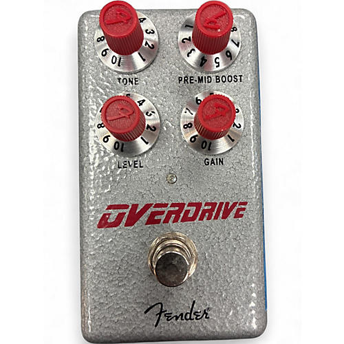 Used Fender HAMMERTONE OVERDRIVE Effect Pedal