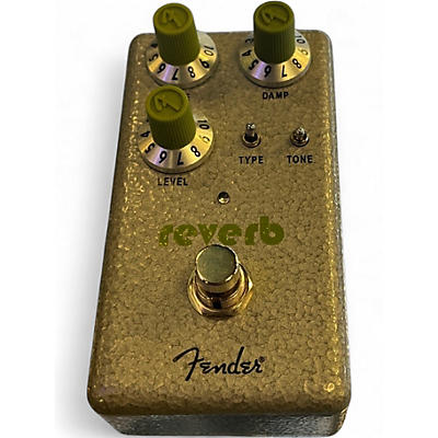 Used Fender HAMMERTONE REVERB Effect Pedal