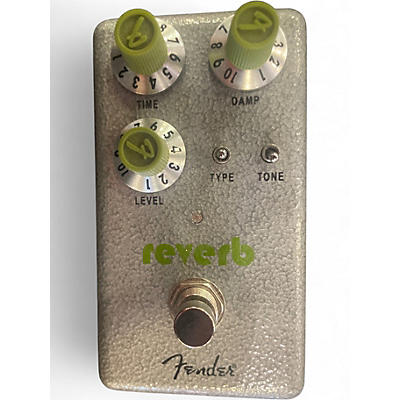 Used Fender HAMMERTONE REVERB Effect Pedal