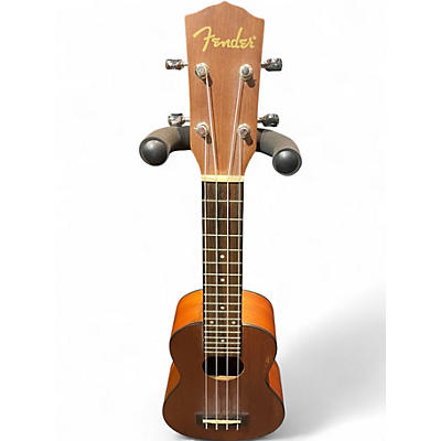 Used Fender HAOULI Natural Acoustic Guitar