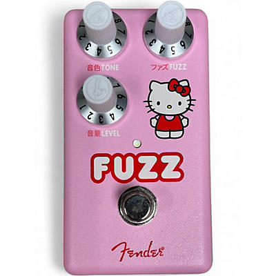 Used Fender HELLO KITTY FUZZ Effect Pedal