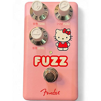 Used Fender HELLO KITTY FUZZ Effect Pedal