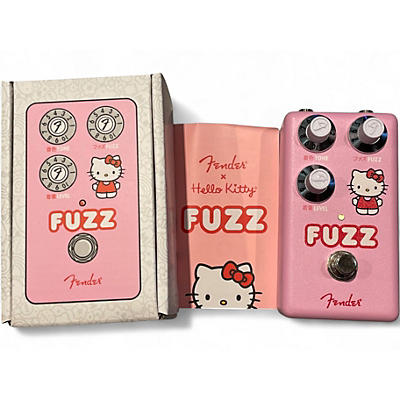 Used Fender HELLO KITTY FUZZ PINK Effect Pedal