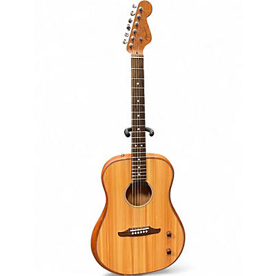 Used Fender HIGHWAY DREAD Natural Acoustic Electric Guitar