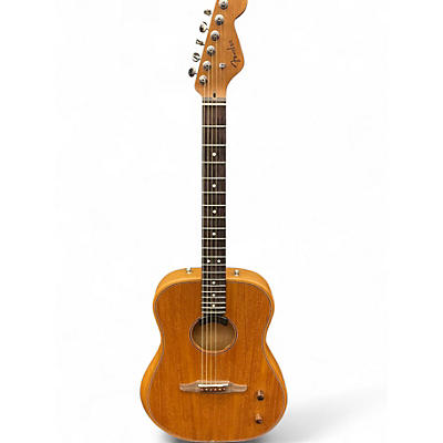 Used Fender HIGHWAY DREADNOUGHT Mahogany Acoustic Electric Guitar