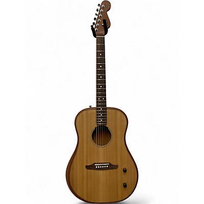 Used Fender HIGHWAY DREADNOUGHT NAT Acoustic Electric Guitar