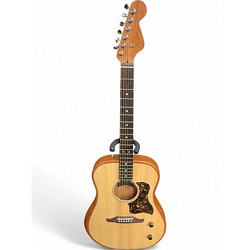 Used Fender HIGHWAY DREADNOUGHT NATURAL SPRUCE Acoustic Electric Guitar NATURAL SPRUCE