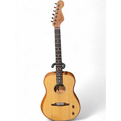 Used Fender HIGHWAY Dreadnought Natural Acoustic Electric Guitar
