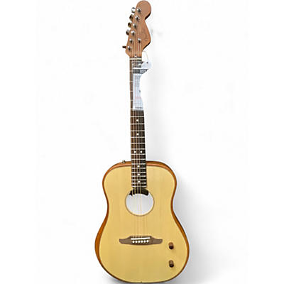 Used Fender HIGHWAY KINGMAN ACOUSTASONIC Y Natural Acoustic Electric Guitar