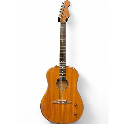 Used Fender HIGHWAY PARLOR Mahogany Acoustic Electric Guitar