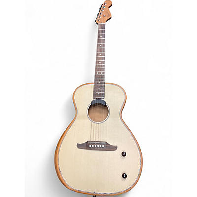 Used Fender HIGHWAY PARLOR Natural Acoustic Electric Guitar