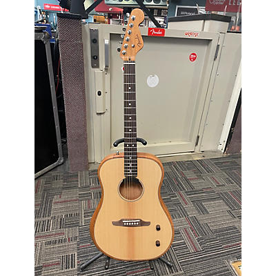 Used Fender HIGHWAY SERIES DREADNOUGHT NATURAL Acoustic Electric Guitar