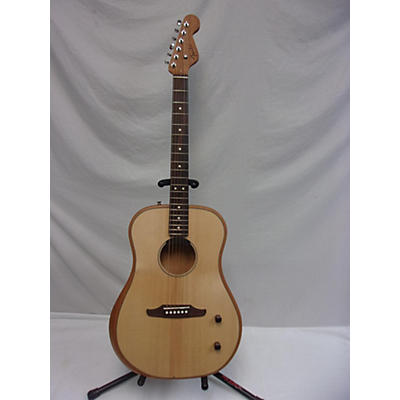 Fender Used Fender HIGHWAY SERIES DREADNOUGHT Natural Acoustic Electric Guitar