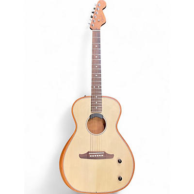 Used Fender HIGHWAY SERIES PARLOR Natural Acoustic Electric Guitar