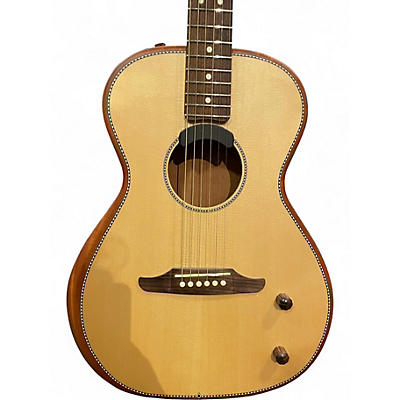 Used Fender HIGHWAY SERIES PARLOR  Natural Acoustic Electric Guitar