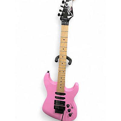 Used Fender HM Heavy Metal Stratocaster Pink Solid Body Electric Guitar