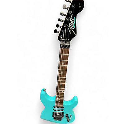 Used Fender HM STRAT Tropical Turquoise Solid Body Electric Guitar