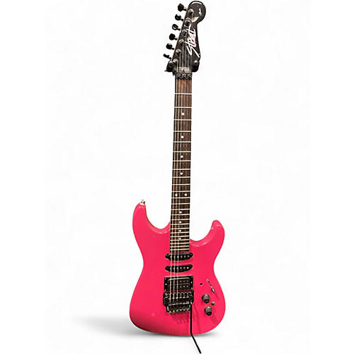 Used Fender HM Strat Razzberry Solid Body Electric Guitar Razzberry