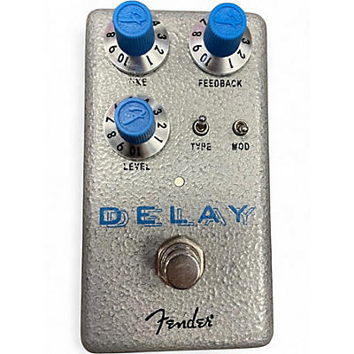 Used Fender Hammertone DELAY Effect Pedal