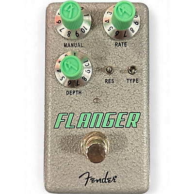 Used Fender Hammertone Flanger Effect Pedal