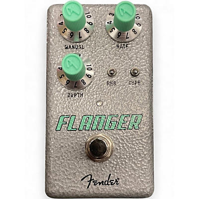 Used Fender Hammertone Flanger Effect Pedal