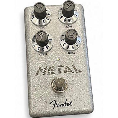 Used Fender Hammertone Metal Distortion Effect Pedal